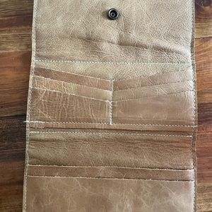 Leather and Hide Wallet! Hand Crafted, One of a kind!
